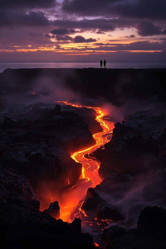 evening volcanic adventure experience