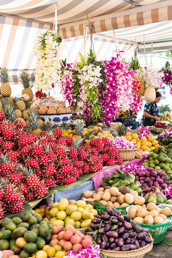 explore kona farmers market