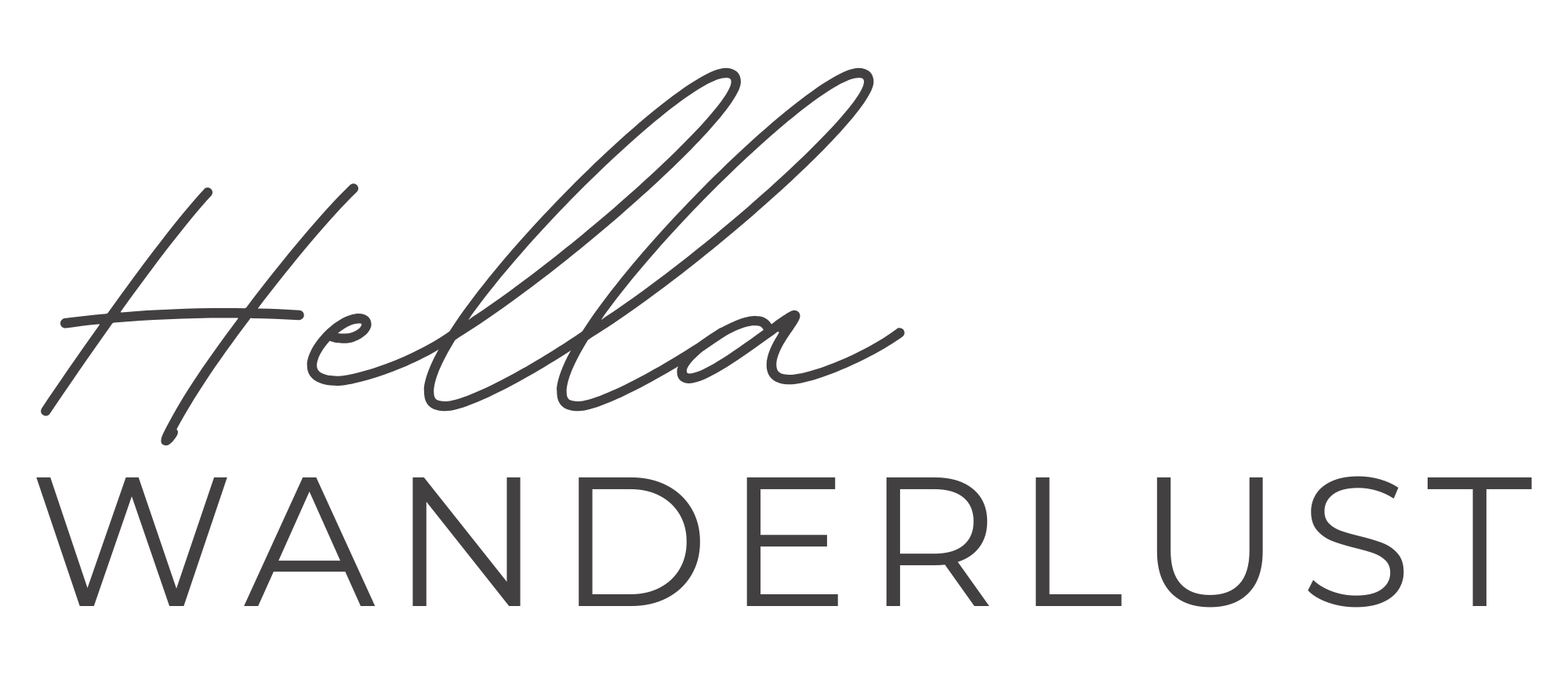 Hella Wanderlust Logo